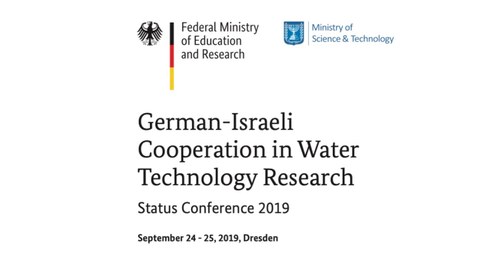 German-Israeli Cooperation in Water Technology Research: Status Conference 2019