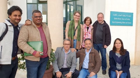 Meeting with the AGREEMAR project partners in Tunisia