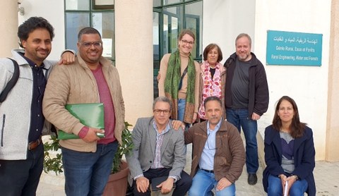 Meeting with the AGREEMAR project partners in Tunisia