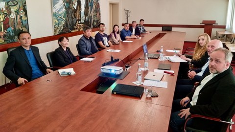TERESA team and members of International Science Complex “Astana” met on 16 May 2023 in Astana