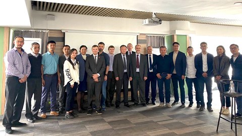 Group photo at the UniCEN Workshop in Almaty, 14 September 2022