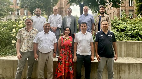 Visit of Uzbek delegation to TU Dresden