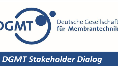 Logog der Deutschen Gesellschaft für Membrantechnik (DGMT)