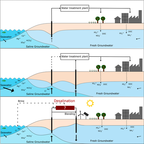 Schematische Darstellung der Desalination