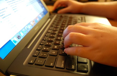 Arbeiten am Notebook