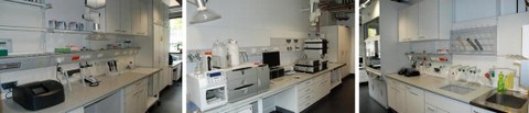 Blick in die Laborräume