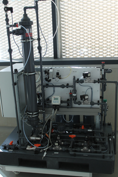 4-Zoll-Filtrationsanlage für Kapillarmodule (Mikro- und Ultrafiltration)