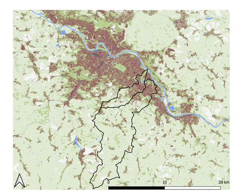 Our Researchcatchments: Geberbach (left) & Lockwitzbach (right) 