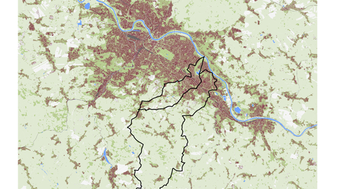 Our Researchcatchments: Geberbach (left) & Lockwitzbach (right) 