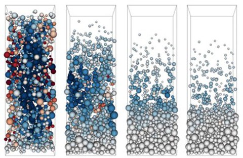 Fine-cohesive-porous sediment settling