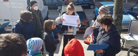 Groundwater walk in the neighbourhood, World Water Day 2022, Berlin, Germany 