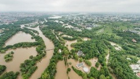 Überschwemmung Halle Juni 2013