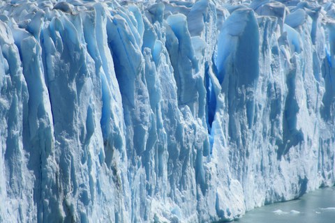 Glacier calving