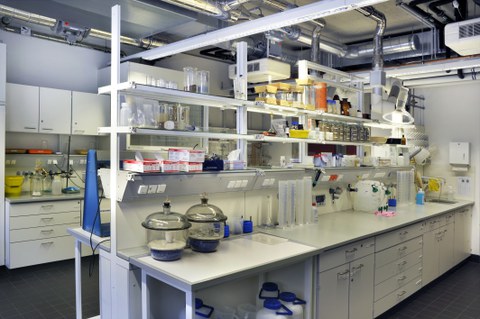 Ein Labor der Fachrichtung Hydrowissenschaften