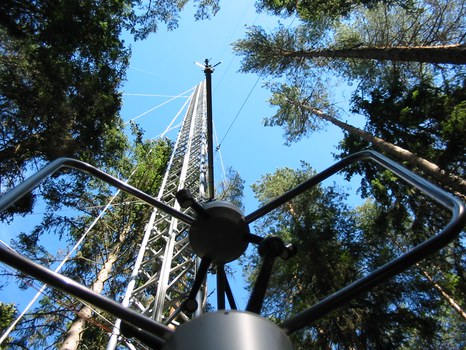 Messturm der Professur für Meteorologie