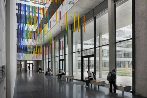 Neubau Chemie und Hydrowissenschaften innen