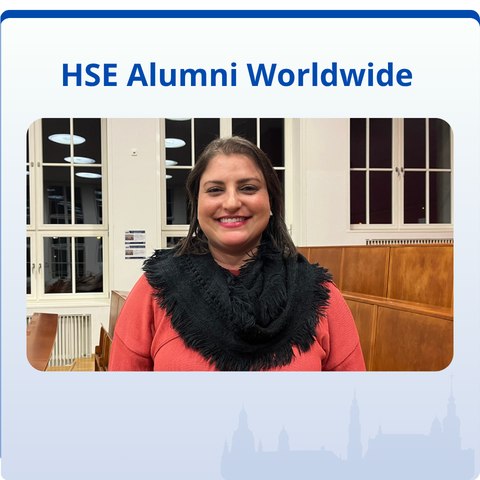 Alumna - Sandra Almeida in HSE 20 Years Celebration