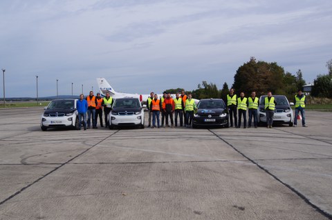 Flugplatz Bautzen Test Fahrfunktionen