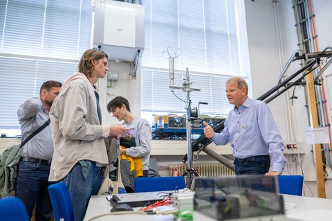 Uni-Tag an der Professur für Elektrische Bahnen