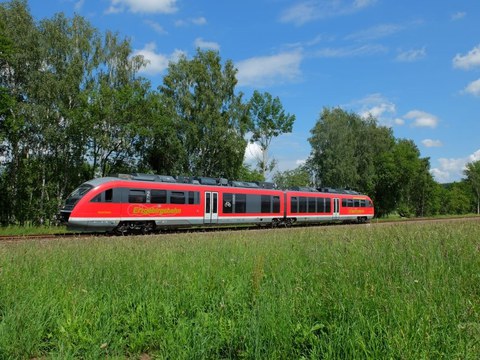 Eco-Train unterwegs im Erzgebirge