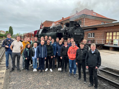 Gruppenbild Molli Bäderbahn