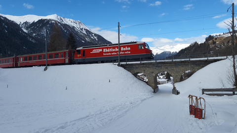 Rhaetische Bahn Albulabahn  2025