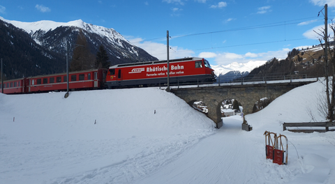 Rhaetische Bahn Albulabahn  2025