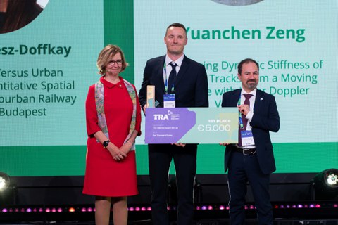 Sebastian Sehmisch  wins TRA Young Researchers Award 2026