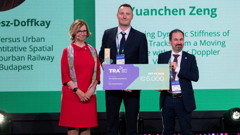 Sebastian Sehmisch  wins TRA Young Researchers Award 2026