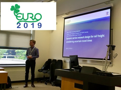 Herr Tobias Pollehn spricht auf der EURO 2019.