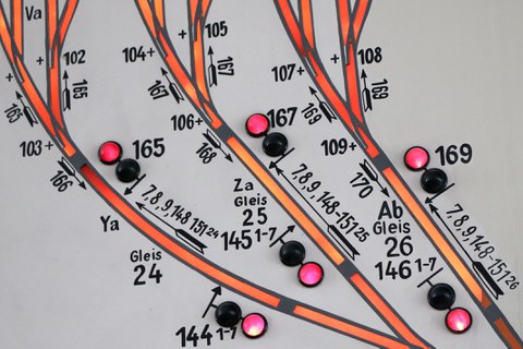 U-Bahntafel-Detail