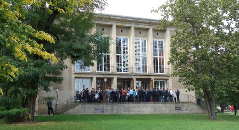 Vor dem Audimax