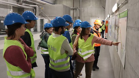 Funktionsraum im Lötschberg-Basistunnel