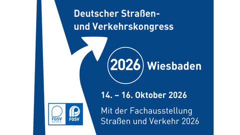 Logo zum Deutschen Straßen- und Verkehrskongress 2026