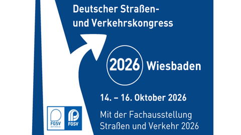 Logo des Deutschen Straßen- und Verkehrskongresses 2026