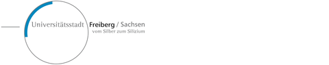 Logo der Universitätsstadt Freiberg