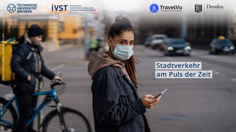 Zu sehen ist das Titelbild der dritten Erhebung mit dem Slogan "Stadtverkehr am Puls der Zeit".
