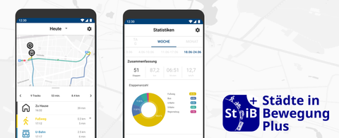 Screenshots der App