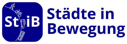 The picture shows the logo of Städte in Bewegung.
