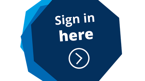 The picture shows the text: Sign in here