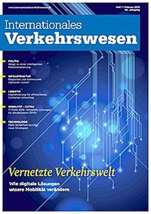 Cover der aktuellen Ausgabe des Internationalen Verkehrswesens