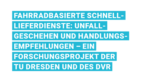 Beitrag in der 27. Schriftenreihe des DVR