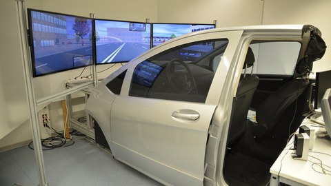 Fahrsimulator Beispielbild
