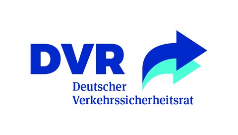 Die Bilddatei zeigt das Logo des Deutschen Verkehrssicherheitsrats (DVR)