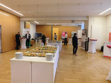 Ausstellung und Buffet