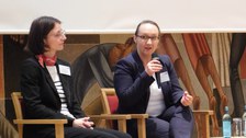 Diskussion Anne Hähnel und Nicole Wagner-Hanl