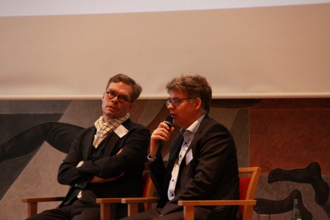 Diskussion Gerhard Probst und Gian-Mattia Schucan