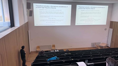 Haozhe Jiang at the SMSA conference