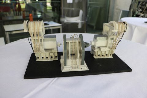 3D-Modell Antriebsstrangprüfstand