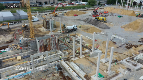 Baustelle Schwarzkollm